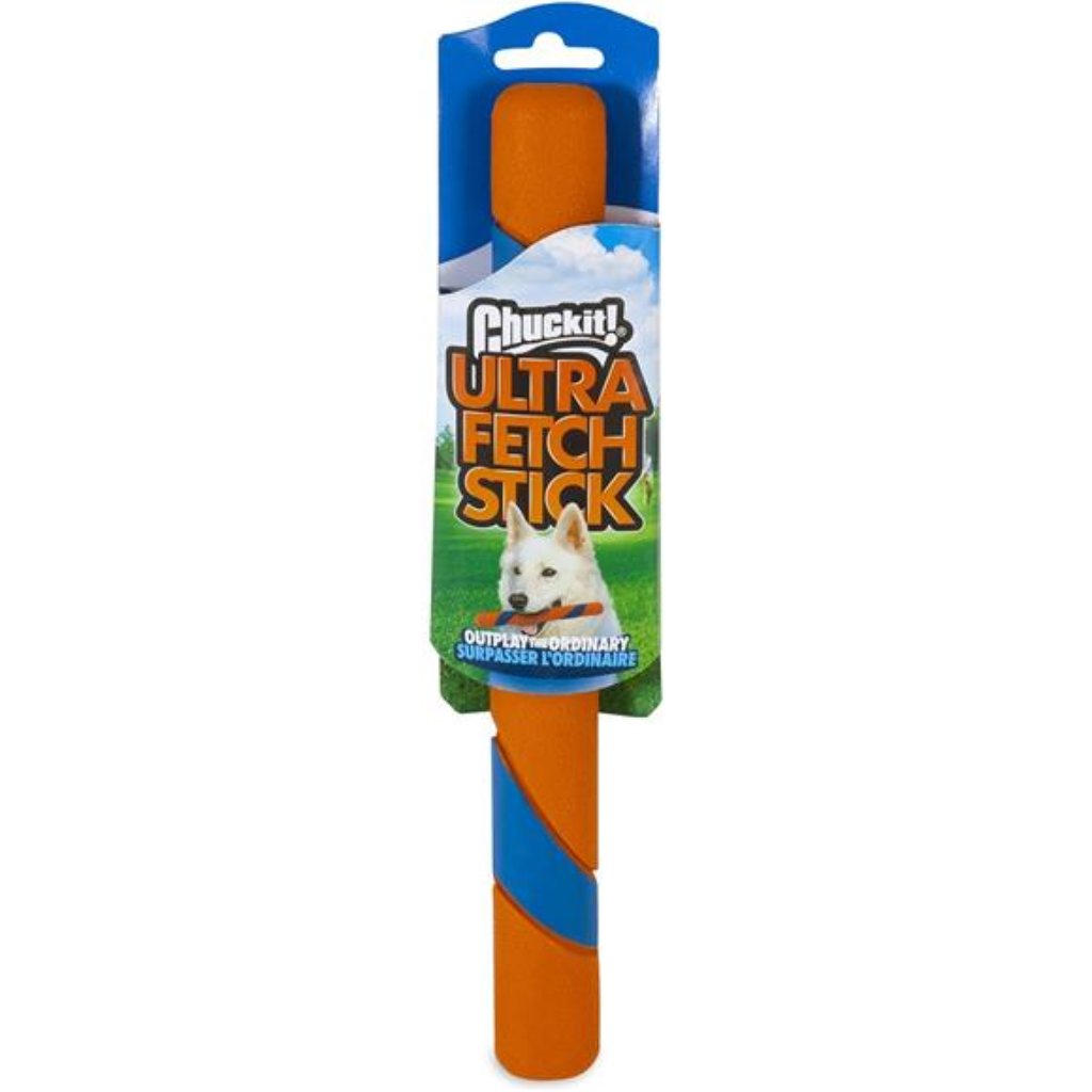 Chuckit Ultra Fetch Stick Outdoor Dog Toy, 12 Inches, For All Breed Sizes